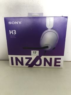 SONY INZONE H3 GAMING HEADSET MODEL NO: MDR-G300