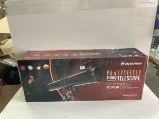 CELESTRON POWERSEEKER 114EQ TELESCOPE