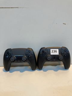 2 X SONY PLAYSTATION DUAL SENSE WIRELESS CONTROLLER