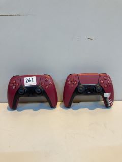 2 X SONY PLAYSTATION DUAL SENSE WIRELESS CONTROLLER