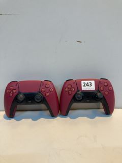 2 X SONY PLAYSTATION DUAL SENSE WIRELESS CONTROLLER