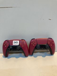 2 X SONY PLAYSTATION DUAL SENSE WIRELESS CONTROLLER