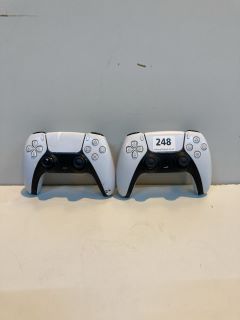 2 X SONY PLAYSTATION DUAL SENSE WIRELESS CONTROLLER