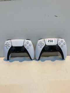 2 X SONY PLAYSTATION DUAL SENSE WIRELESS CONTROLLER