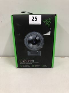 RAZER KIYO PRO USB CAMERA WITH HIGH PERFORMANCE ADAPTIVE LIGHT SENSOR