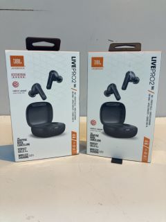 2 X JBL WIRELESS LIVEPRO2 TWS