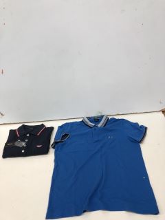 2 X POLO TOPS INC DIESEL UK SIZE: M