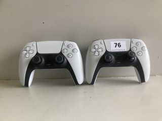 2 X SONY PLAYSTATION DUAL SENSE WIRELESS CONTROLLER