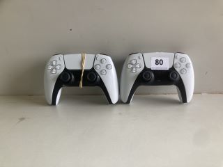 2 X SONY PLAYSTATION DUAL SENSE WIRELESS CONTROLLER