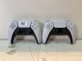 2 X SONY PLAYSTATION DUAL SENSE WIRELESS CONTROLLER