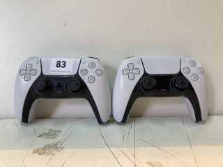 2 X SONY PLAYSTATION DUAL SENSE WIRELESS CONTROLLER