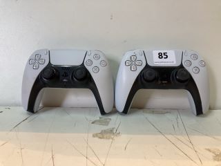 2 X SONY PLAYSTATION DUAL SENSE WIRELESS CONTROLLER