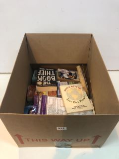 BOX OF BOOKS