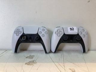 2 X SONY PLAYSTATION DUAL SENSE WIRELESS CONTROLLER