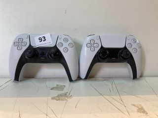 2 X SONY PLAYSTATION DUAL SENSE WIRELESS CONTROLLER