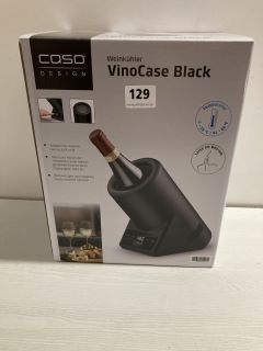 CASO DESIGN VINOCASE WINE COOLER IN BLACK