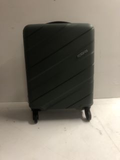 AMERICAN TOURISTER SMALL SUITCASE IN DARK GREEN