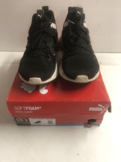 PUMA CONTEMPT DEMI MESH TRAINERS IN BLACK SIZE 6.5