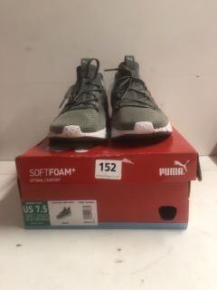 PUMA CONTEMPT DEMI MESH IN GRAY SIZE 5