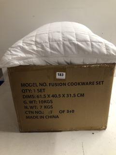 BOX OF ASSORTED PILLOWS