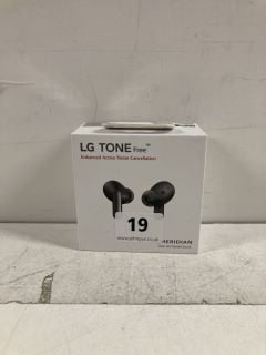 LG TONE FREE ENHANCED ACTIVE NOISE CANCELLING EARBUDS