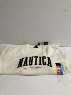 NAUTICA SWEATSHIRT IN CREAM SIZE XXL