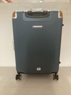 SWISS MILITARY TRAVEL SUITCASE IN BLUE