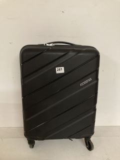 AMERICAN TOURISTER SMALL SUITCASE IN DARK BLACK