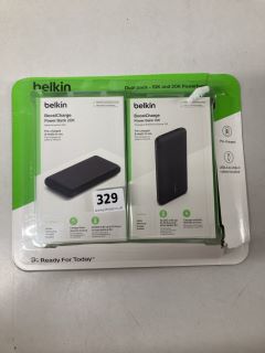 BELKIN 10K AND 20K BOOST CHARGE POWER BANK