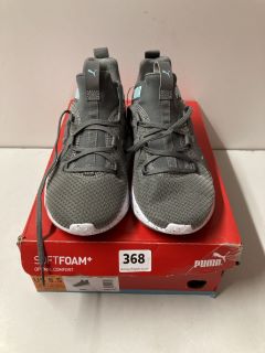 PUMA CONTEMPT DEMI MESH IN GREY SIZE 6