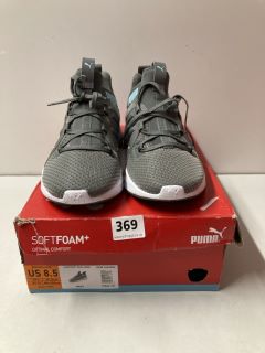 PUMA CONTEMPT DEMI MESH IN GREY SIZE 6