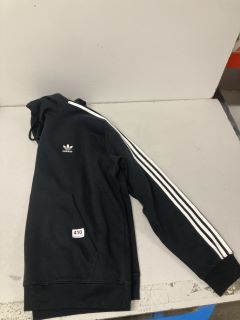 ADIDAS 3-STRIPES HOODY IN BLACK UK SIZE XL