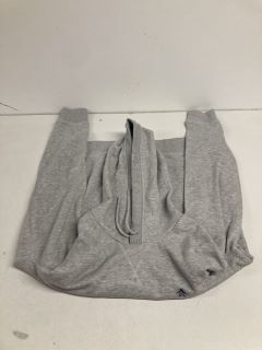 80 RAIN HEATHER GREY HOODY IN GREY SIZE S