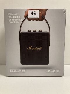 MARSHALL STOCKELL II WIRELESS PORTABLE BLUETOOTH SPEAKER