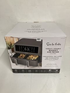 SUR LA TABLE SINGLE OR DOUBLE BASKET AIR FRYER