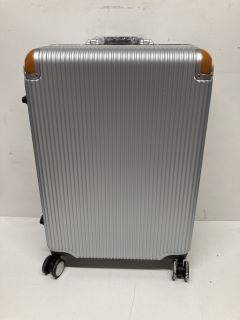 SWISS MILITARY TRAVEL SUITCASE IN GREY