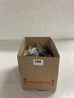 BOX OF ASSORTED ADULT TOYS/ITEMS (18+ ID REQUIRED)