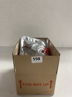 BOX OF ASSORTED ADULT TOYS/ITEMS (18+ ID REQUIRED)