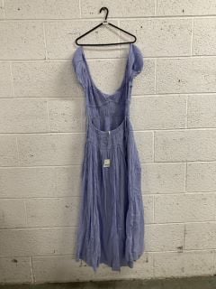 WOMEN'S SLEEVELESS DRESS BLUE SIZE M RRP: £98