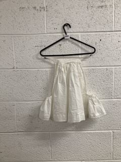 WOMENS TOP IN OPTIC WHITE SIZE S RRP: $168