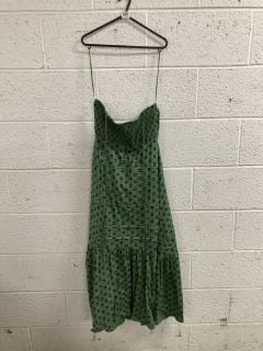 WOMEN'S GREEN DRESS SIZE L RRP: $168