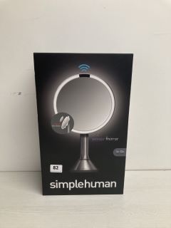 SIMPLEHUMAN MOTION SENSOR LED RING LIGHT MIRROR