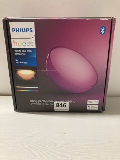 PHILIPS HUE WHITE AND COLOUR AMBIANCE GO PORTABLE LIGHT