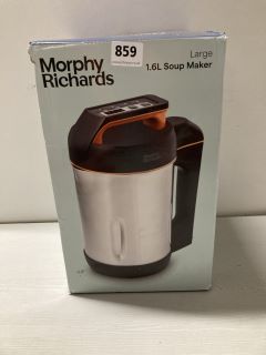 MORPHY RICHARDS LARGE 1.6L SOUP MAKER