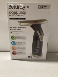 BELDRAY CORDLESS WINDOW VAC