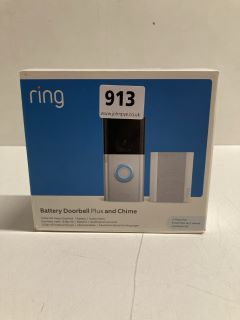 RING BATTERY DOORBELL PLUS & CHIME