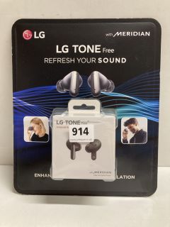 LG TONE FREE ENHANCED ACTIVE NOISE CANCELLATION EARBUDS