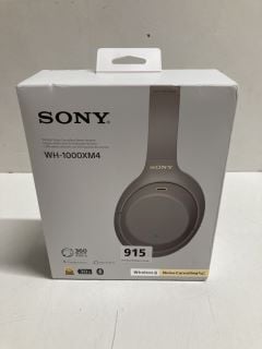 SONY WIRELESS NOISE CANCELLING STEREO HEADPHONES - MODEL WH-1000XM4