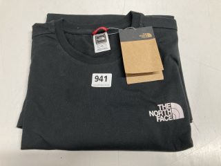 THE NORTH FACE SMALL LOGO TEE IN BLACK - SIZE L