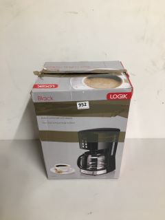 LOGIK BLACK FILTER COFFEE MAKER - MODEL L14DCB19